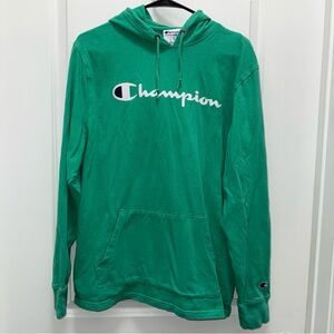 Champion Men’s Hooded Long Sleeve Heavyweight Shirt 100% Cotton